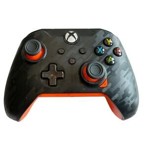 PDP Neon Wired Controller for Xbox & Windows 10/11, Camo Orange